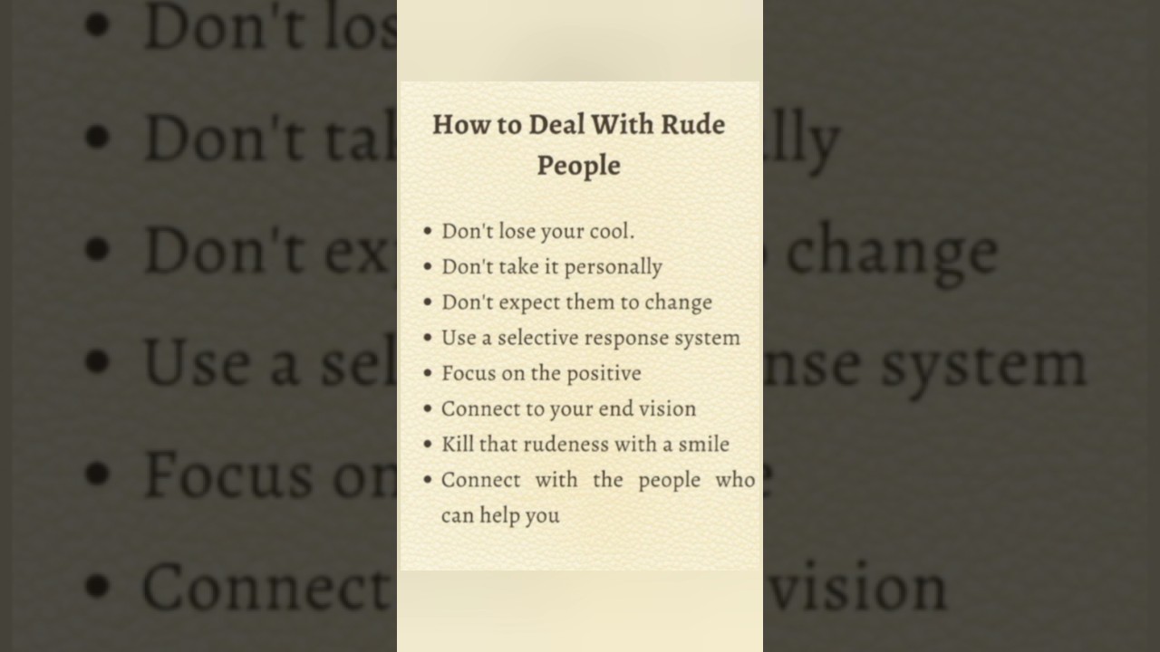how to deal with rude peoples 😱😱 quotes in English 😱