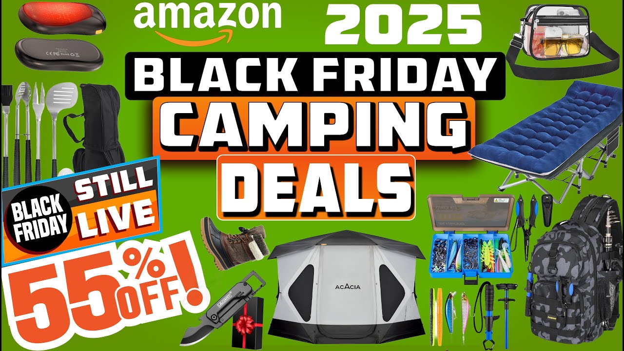 Save 55% Instant - 20 Black Friday Amazon Camping Deals 2025 - YouTube