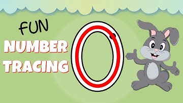 How to Write the Number 0 - Numbers for Kids