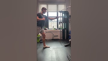 Split Stance Cable Rotational Row
