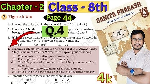 Examine each statement below and find out it is always true only sometime true or never true. #zda 