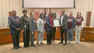 #NCCUCommunity | NCCU Football receives proclamation from Durham County Board of Commissioners