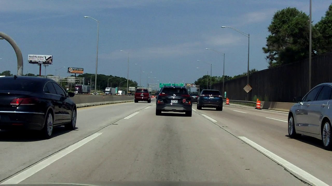 Tri-State Tollway (Interstate 294 Exits 17 to 24) northbound - YouTube