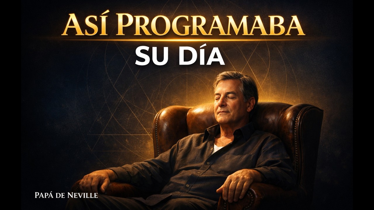 LA TÉCNICA SECRETA DEL PAPÁ DE NEVILLE: Habla Así y Tu Día Cambia