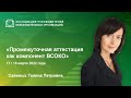 Промежуточная аттестация как компонент ВСОКО