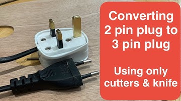 How to Replace a 2-Pin Plug with a UK 3-Pin Plug | Quick DIY Tutorial. DIY electrical repairs