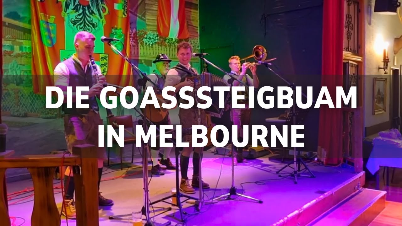 Die Goaßsteigbuam in Melbourne 2025