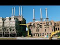 Dismantling Precipitators and Pollution Control