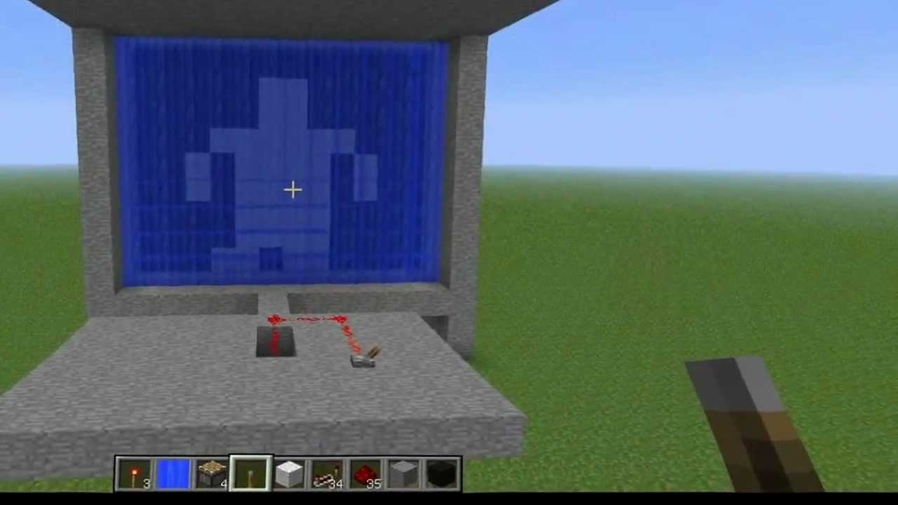 [Tuto] Un Rideau dans Minecraft ?? - YouTube
