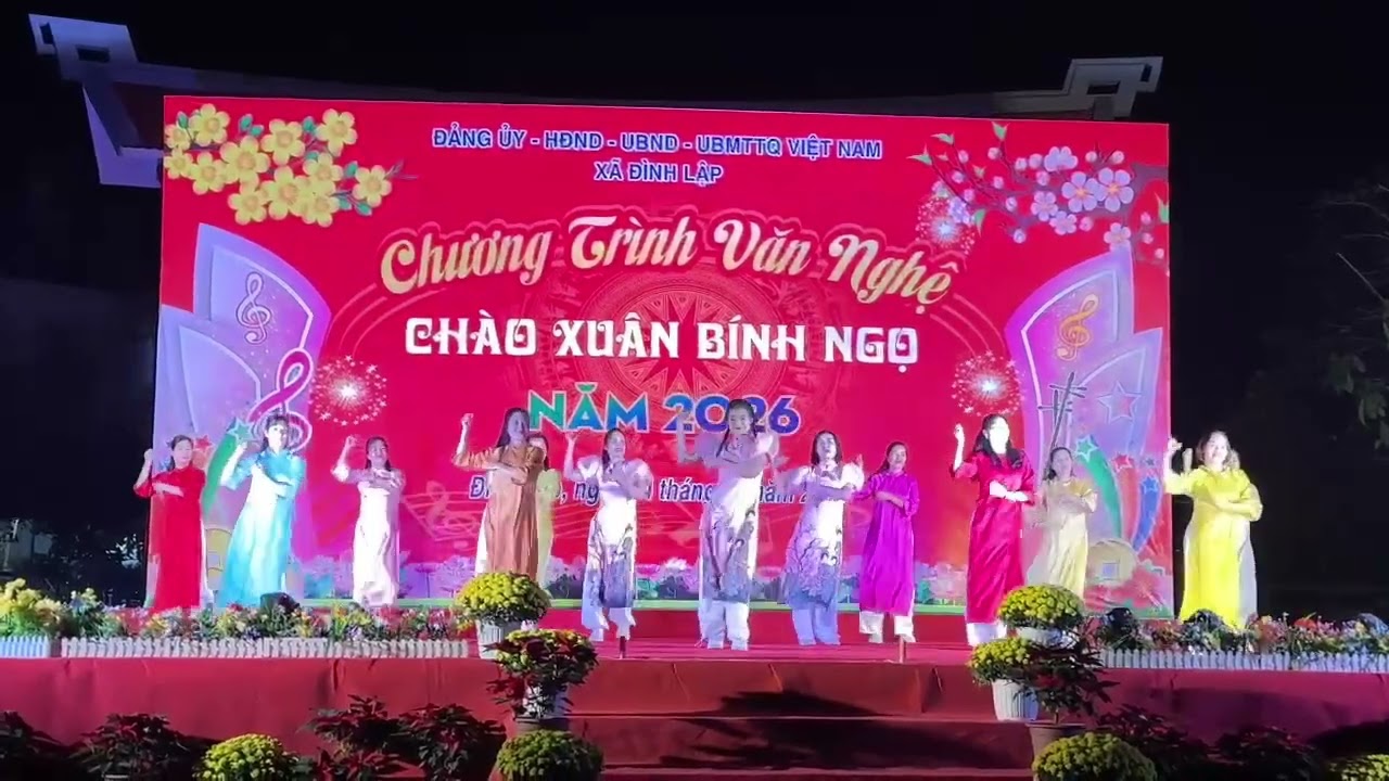 Đón xuân, chào xuân 2026 Đình lập Bản