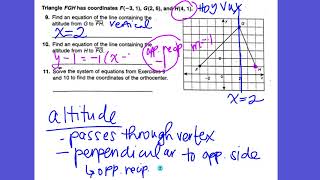 5.2 Orthocenter with Coordinates