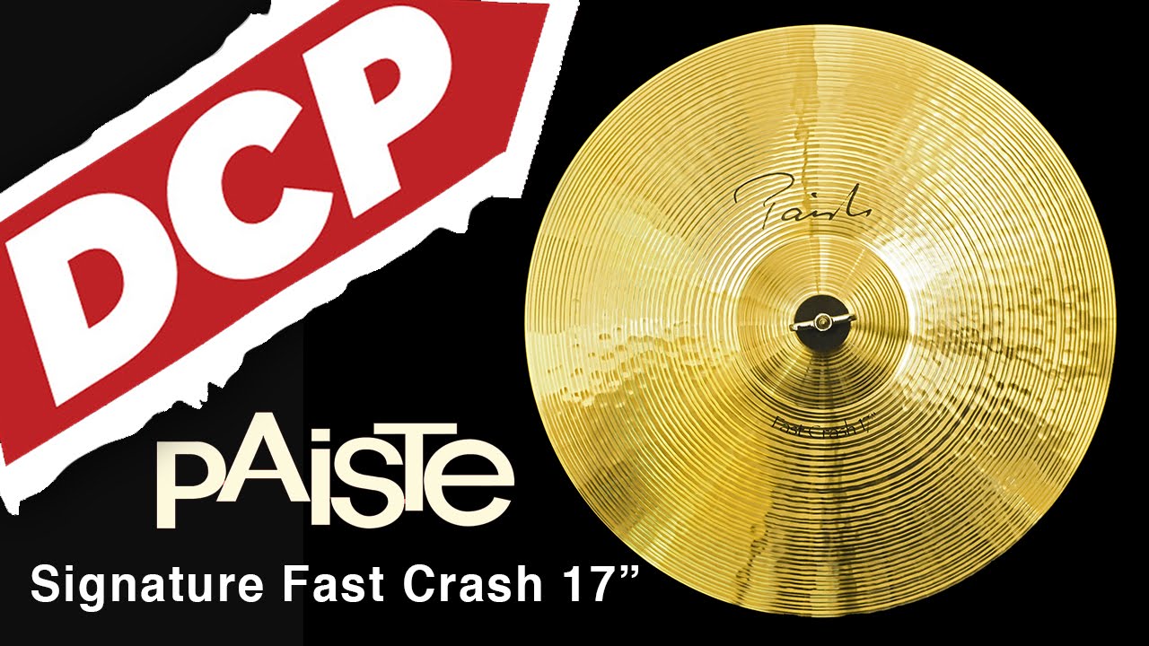 Paiste Signature Fast Crash Cymbal 17 Paiste Signature Fast Crash Cymbal 17
