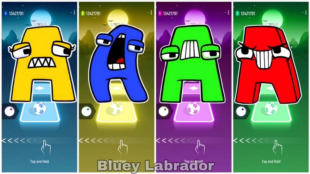 Balloon Alphabet Lore - A 🆚 B 🆚 Apple Alphabet Lore - A. 🎶 Who Is Best?🎵 Tell We? 😍