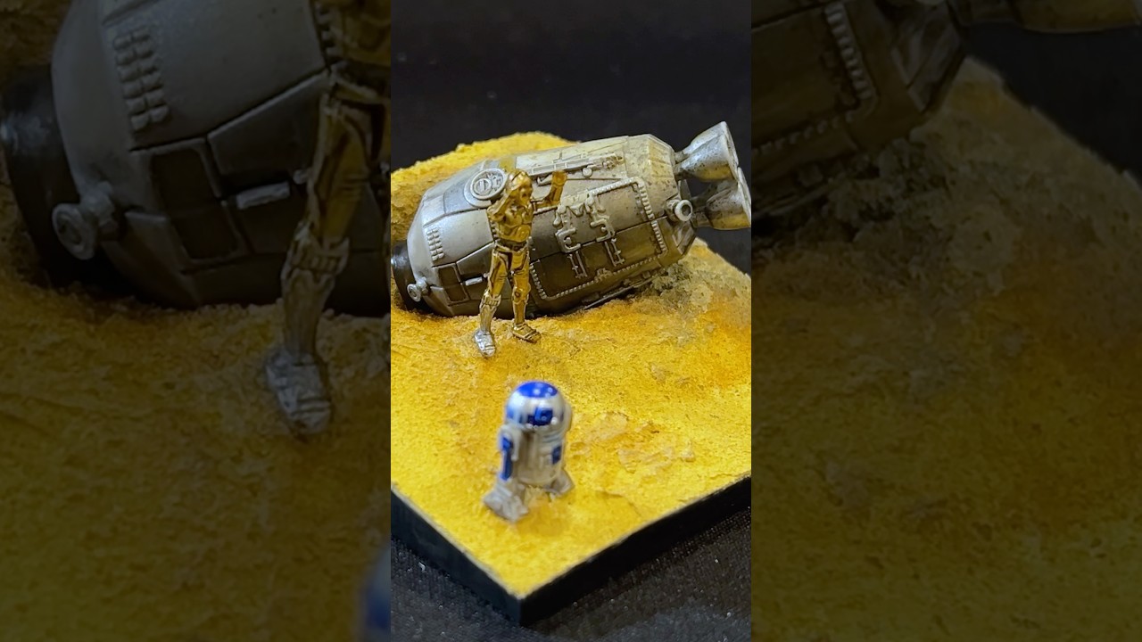 Micro Galaxy Squadron | Custom Escape Pod Diorama 