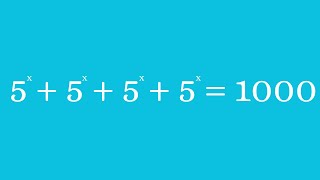 A Beautiful Exponential Equation | Can You Solve This?