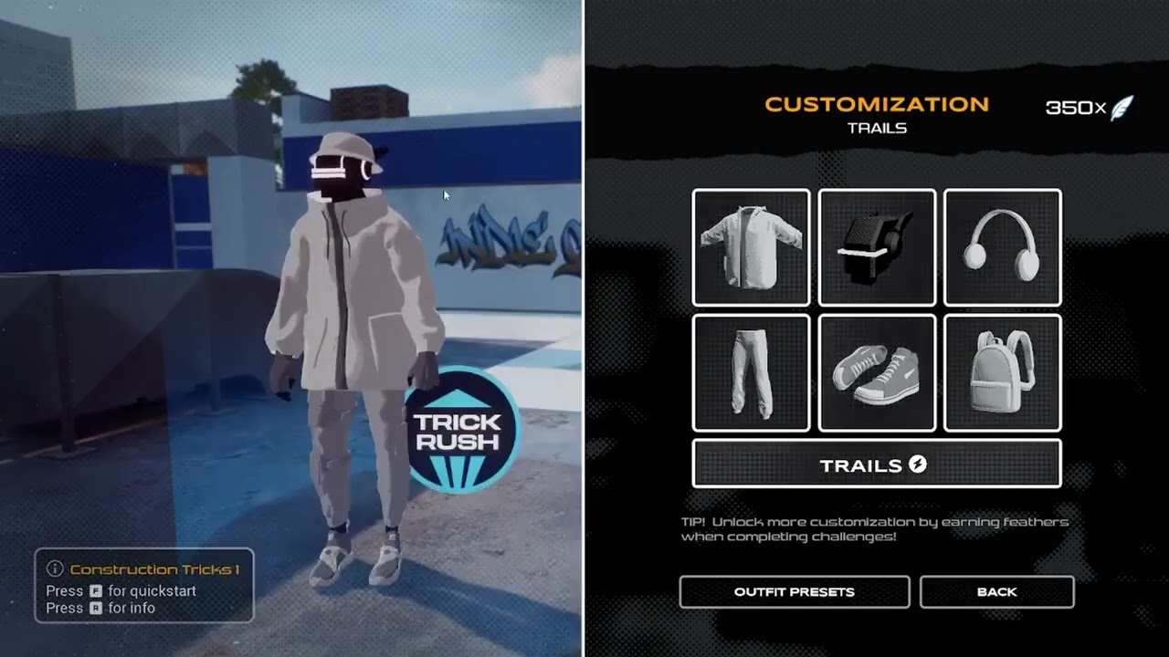 Infinite feathers rooftops and alleys