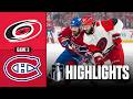 Hurricanes vs. Canadiens | NHL Playoff Highlights | Game 3 | May 25, 2026
