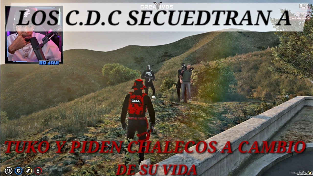 LOS C.D.C SECUESTRAN  A TUKO EN EL TALLER Y PIDEN CHALECOS A CAMBIO DE EL