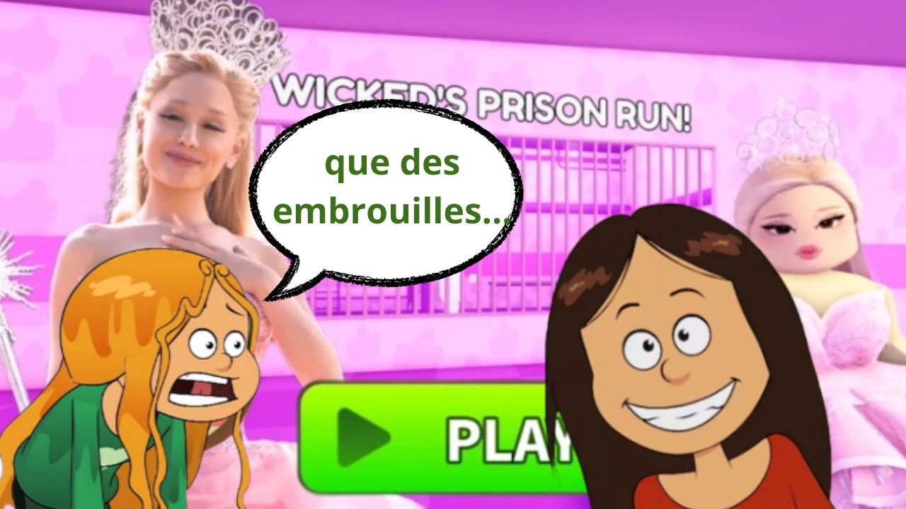 Les sisters : WENDY ET MARINE S'ECHAPPENT DE LA PRISON DE WICKED ! (que des embrouilles mdr..)