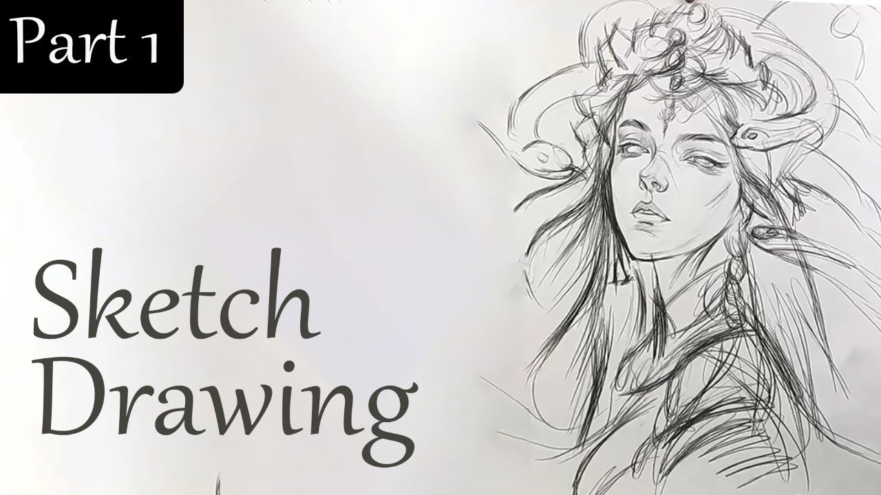 How to draw | Sketch drawing | Part 1 - YouTube