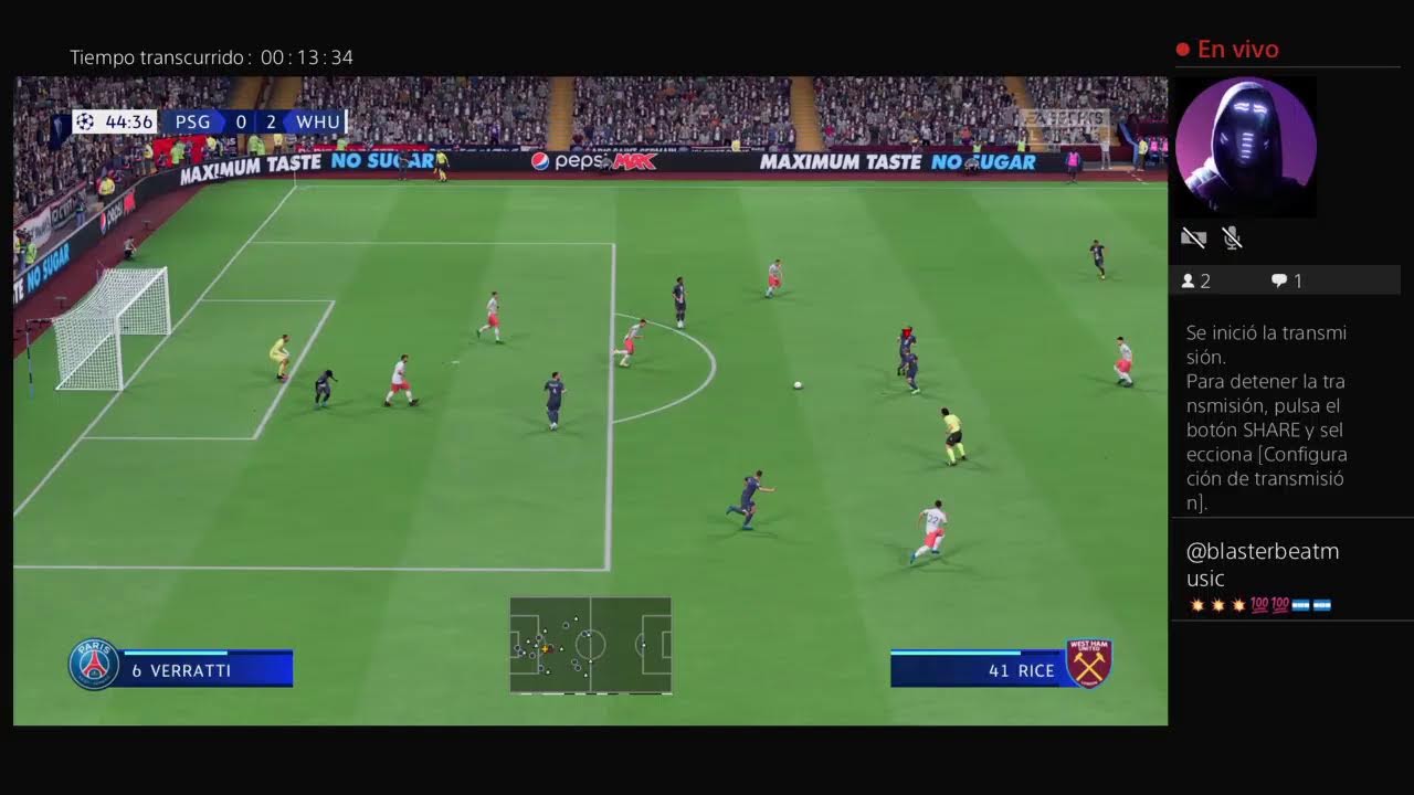 FIFA Transmisión de PS4 EN VIVO de eljorge_vindel