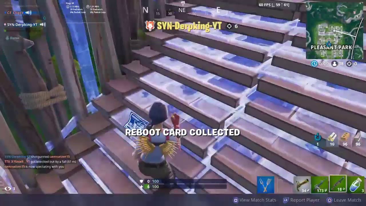 Fortnite Gameplay - Random Dous - Fortbyte 90 Skin Singulerity -