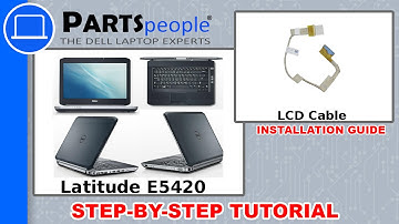 Dell Latitude E5420 LCD Cable How-To Video Tutorial
