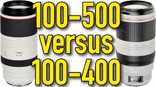 Canon RF 100500mm vs EF 100400mm Compared by Ken Rockwell