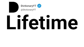 Lifetime Antonyms | Opposite Words 