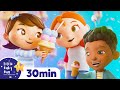 The Ice Cream Song! | +More Nursery Rhymes & Kids Songs | ABCs and 123s | Learn with Little Baby Bum