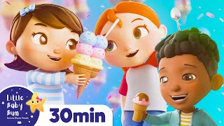 the ice cream song more nursery rhymes kids songs abcs and 123s learn with little baby bum