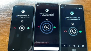Samsung S22, LG Stylo 2V & Stylo 5 Viber App Group Incoming Call. Android 12, 10, 7