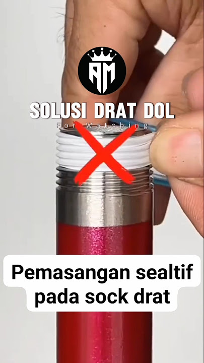Tutorial Pasang Selotip Buat Drat Yang Dol #shorts #shortvideo #tutorial #tipsandtricks