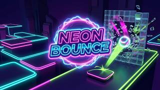 Neon Bounce Gameplay Android screenshot 2