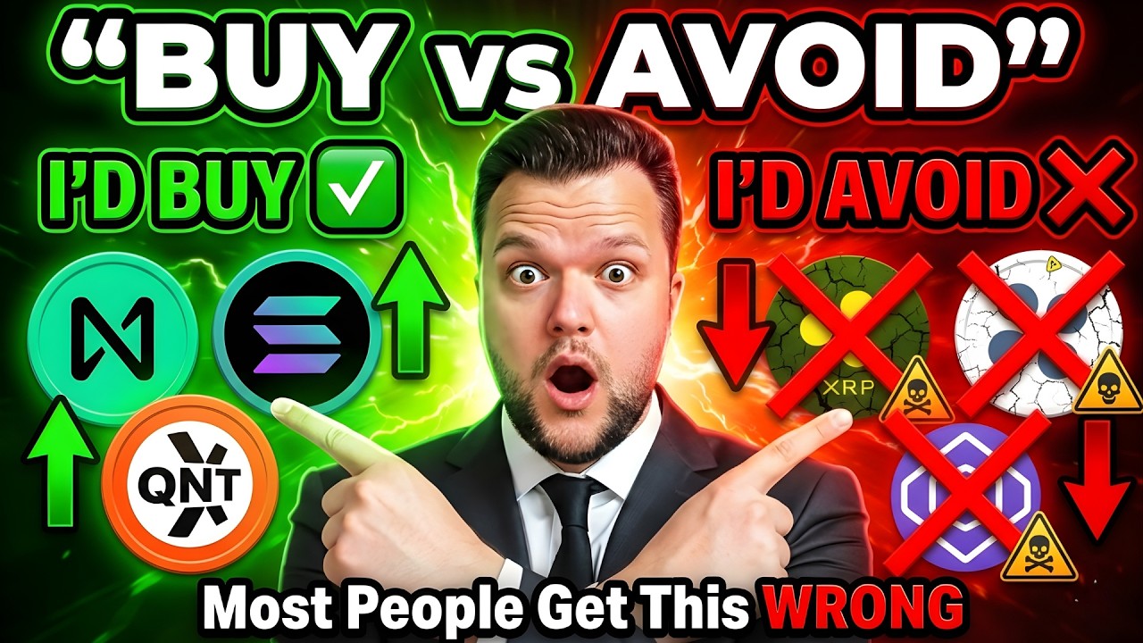 3 Best Crypto Coins to Buy Now + (❌ 3 to Avoid in 2026)