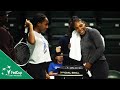 Serena Williams vs Coco Gauff Practice | Fed Cup 2020 Play-Off