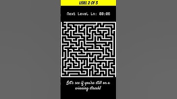 Can You Solve This 3-Level Maze Puzzle? 🧠✨