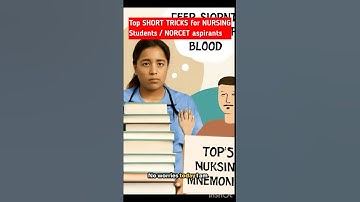 Short trics for nursing students #shortsfeed #nursing