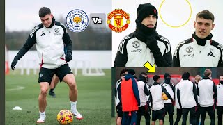 Amad Diallo & Urgate are Back in Training and Ready for Leicester City | Man utd players arriving at