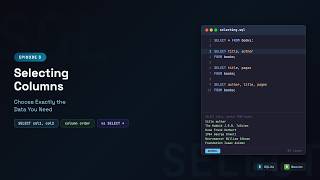 Learn SQLite in Neovim: Selecting Columns — Pick Only What You Need | Episode 3