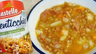 Receta Lentejas de Bote! solo 10 minutos! / cocina facil