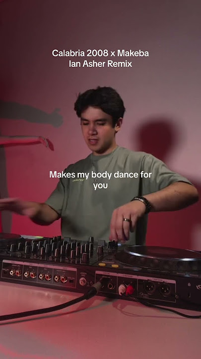 Literally the same vibe. Stream #Makeba #IanAsher Remix! 🕺🕺  #calabria #jaim