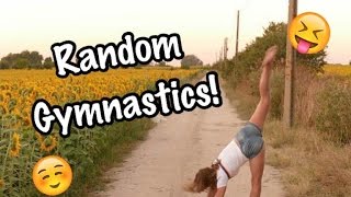 Random Gymnastics Instagram Compilation Gymnast Marie