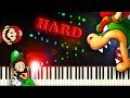 In The Final (from Mario & Luigi: Bowser's Inside Story) - Piano Tutorial