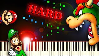 In The Final (from Mario & Luigi: Bowser's Inside Story) - Piano Tutorial chords