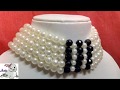 #28 How to make Pearl Beaded Choker || Diy || Jewellery Making