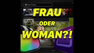 Final Cut Pro versteht „woman“ … aber nicht „Frau“?! #fcpdeutsch