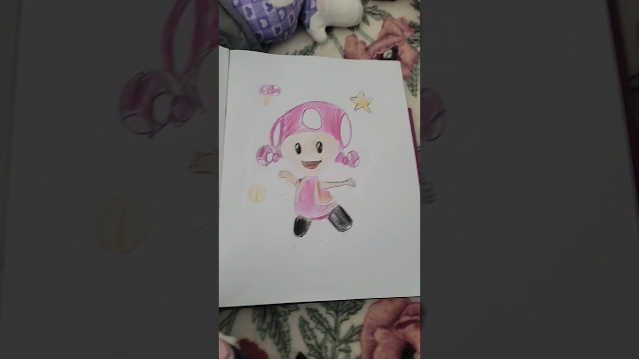 Toadette drawing 