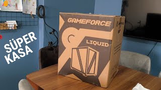 Gameforce Liquid Beyaz 7X120 Rgb Fanlı Atx Oyuncu Kasası - İnceleme