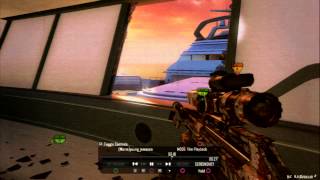 Call of Duty : Black Ops 2 - Flashbang Headshot Through Wall